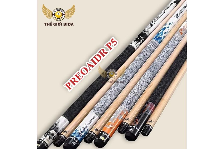 Danh sách 10 cơ (gậy) bida Preoaidr được yêu thích nhất tại Việt Nam